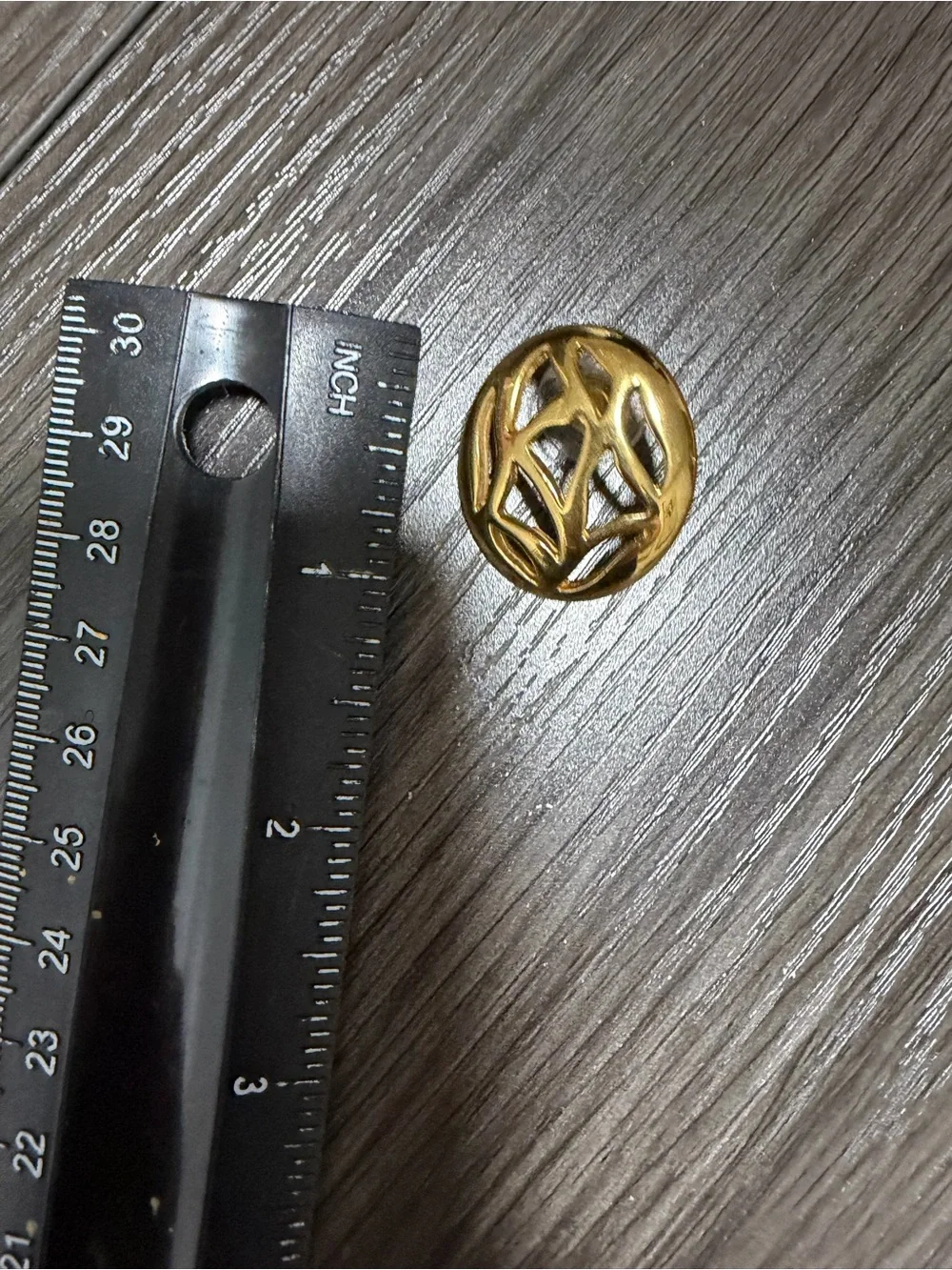 Vintage Gold Toned Filigree Statement Clip-On Earrings